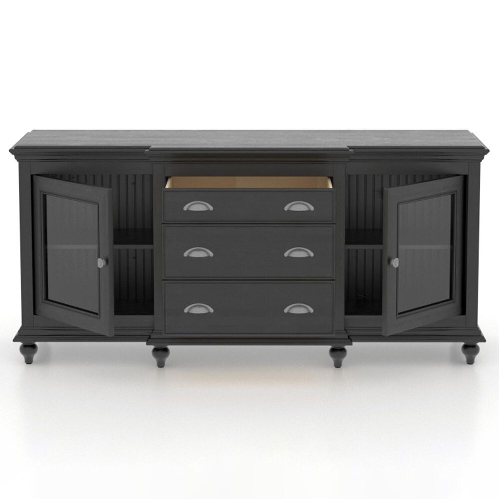 Declan Dining 2-Door Buffet in Black, , large
