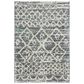 Loloi Quincy QC-02 2"3" x 8" Graphite and Beige, , large