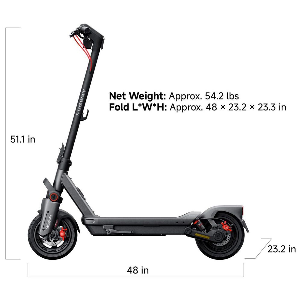 Segway Max G3 eKickScooter in Black, , large