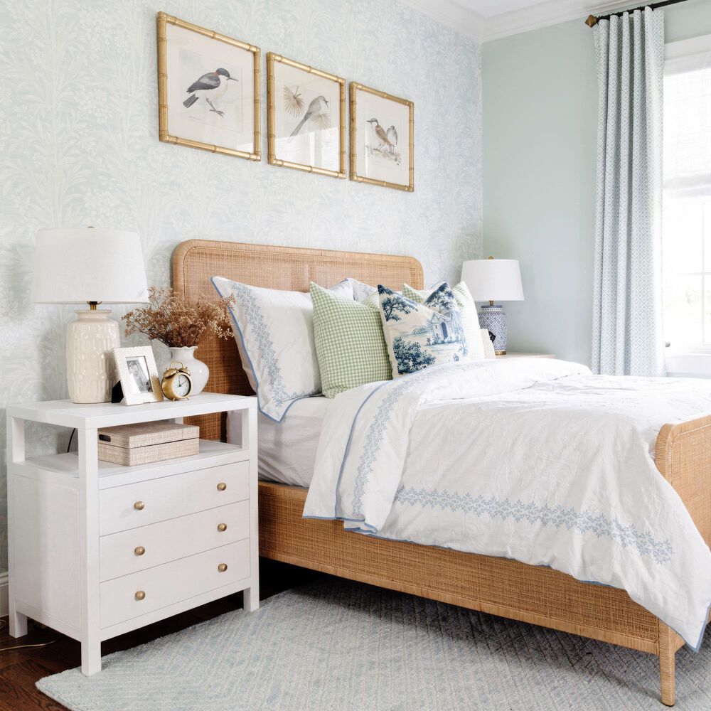Butler Specialty Company Nora 3-Drawer Nightstand in Textured White, , large