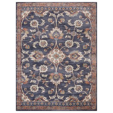 Amer Rugs Jordan 1"10" x 2"11" Navy Blue Area Rug, , large