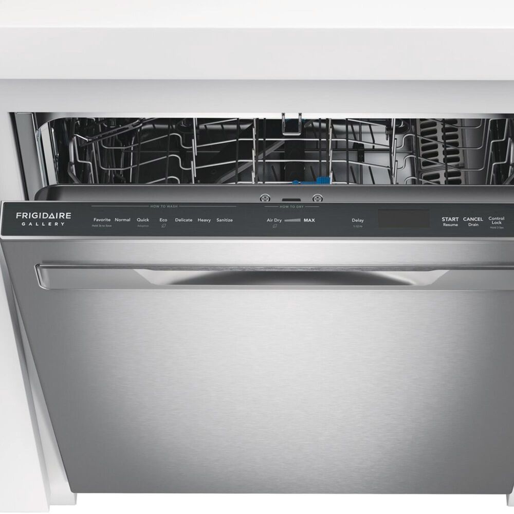 Frigidaire Gallery 24" Built-In Dishwasher with Pocket Handle in Stainless Steel, , large