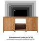 Walker Edison Flynn Scandinavian 58" TV Stand in English Oak, , large