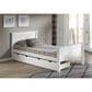 Timberlake Harmony Twin Storage Bed in White, , large