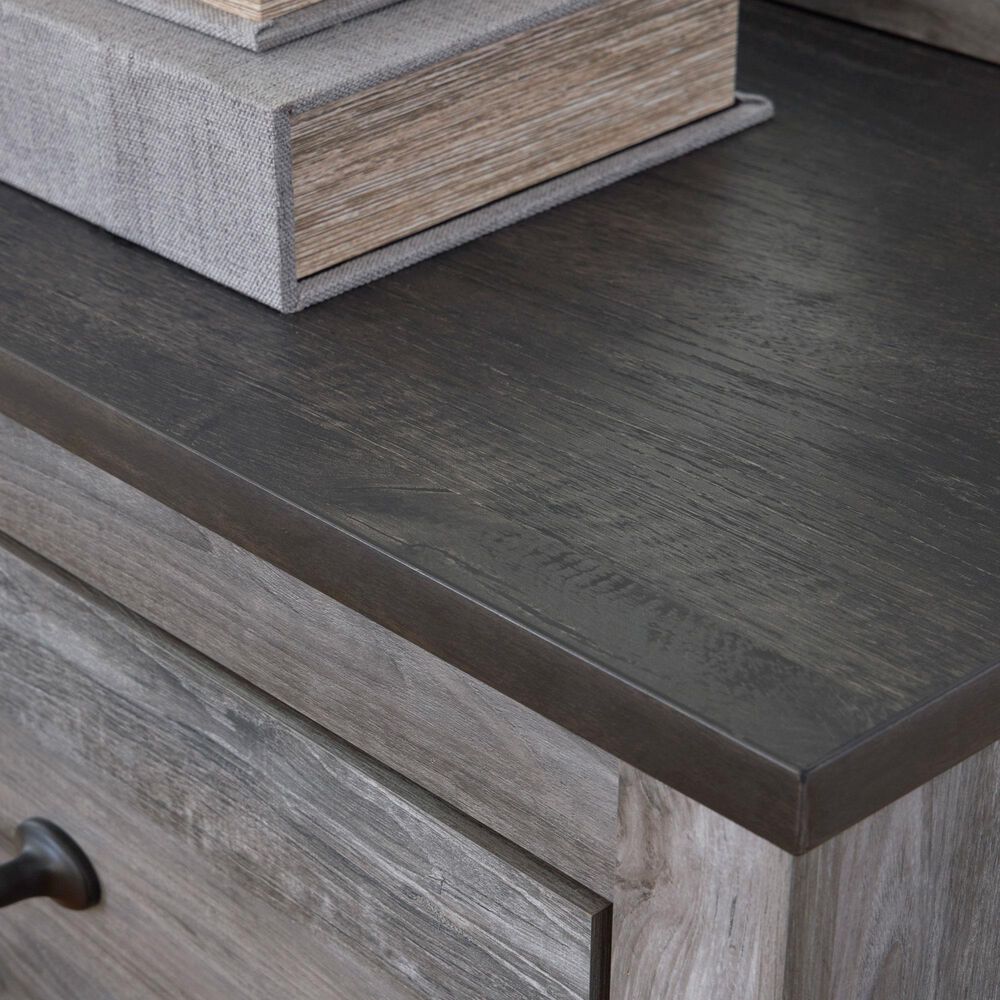 Ashley Bronyan 4-Drawer Chest in Dark Gray, , large