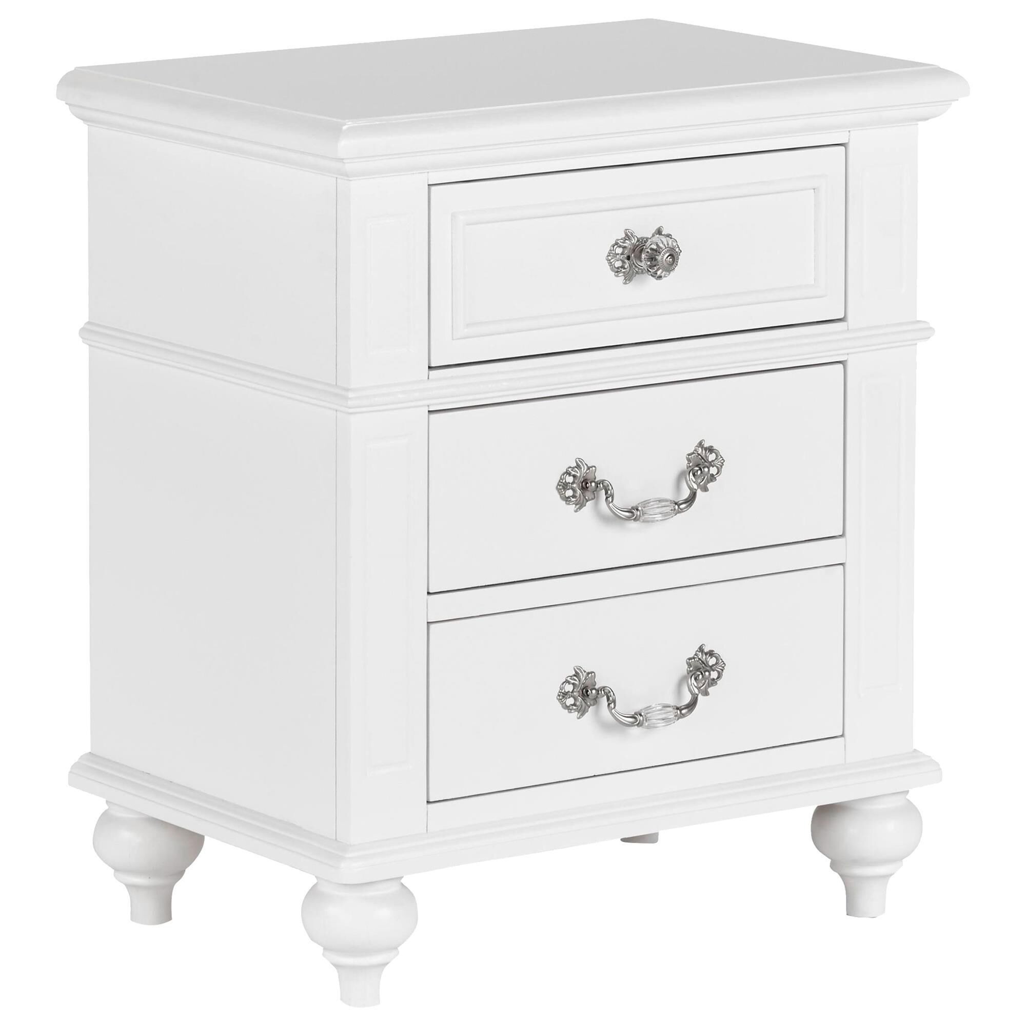 Mayberry Hill Alana 5-Piece Twin Bedroom Set in White Lacquer