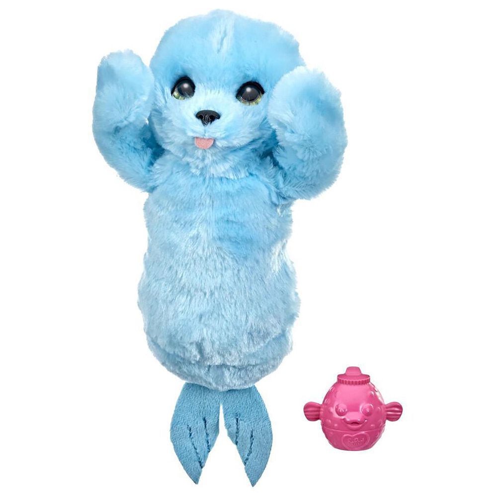 furReal Snorkel the Baby Seal Plush Interactive Peekaboo Toy, , large