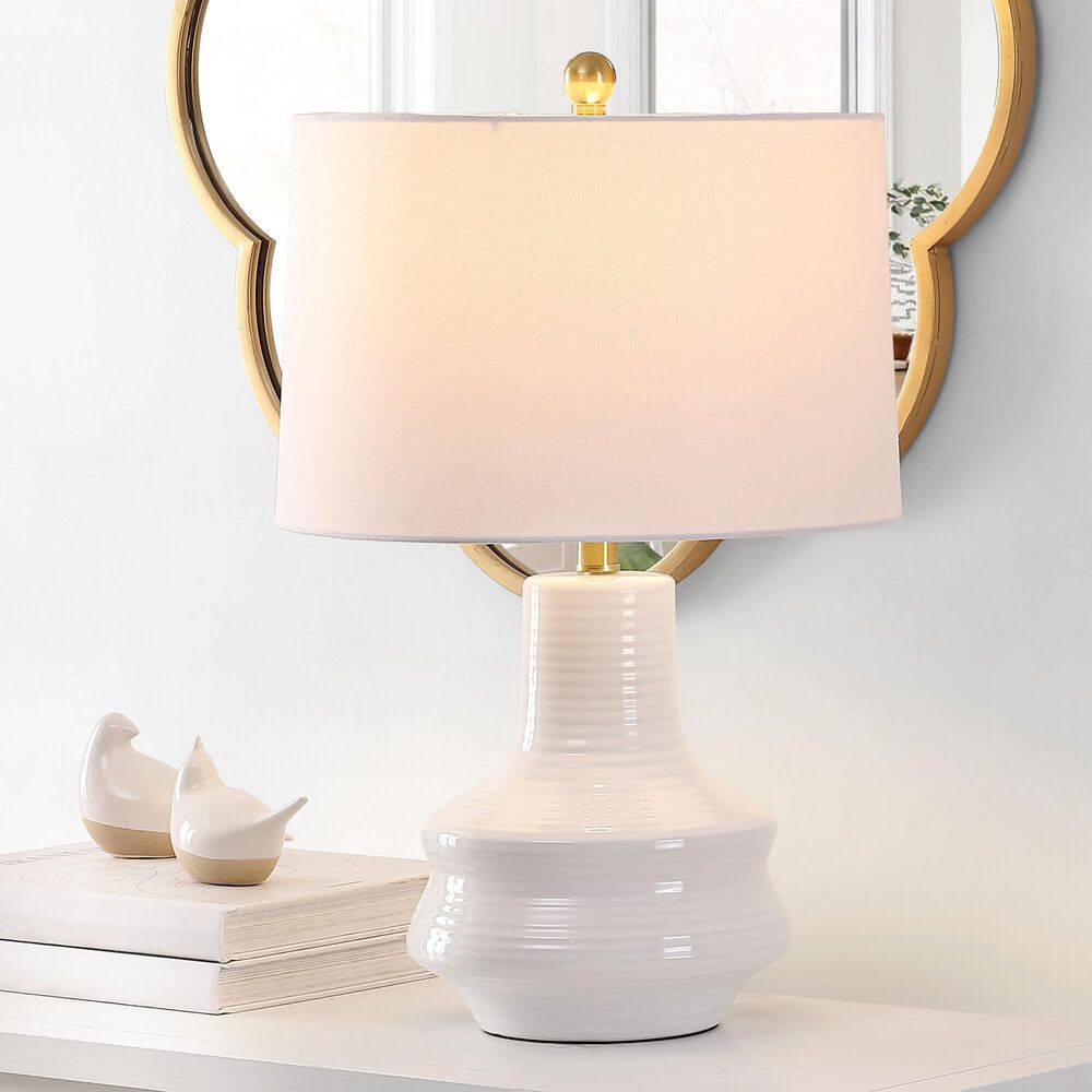 Safavieh Genra Table Lamp in Ivory, , large