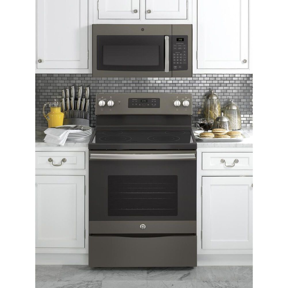 GE Appliances 1.6 Cu. Ft. Over-the-Range Microwave in Slate, , large