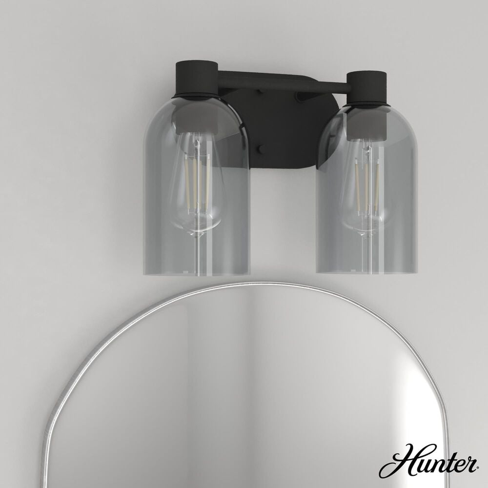 Hunter Lochmeade 2-Light Vanity in Natural Iron, , large