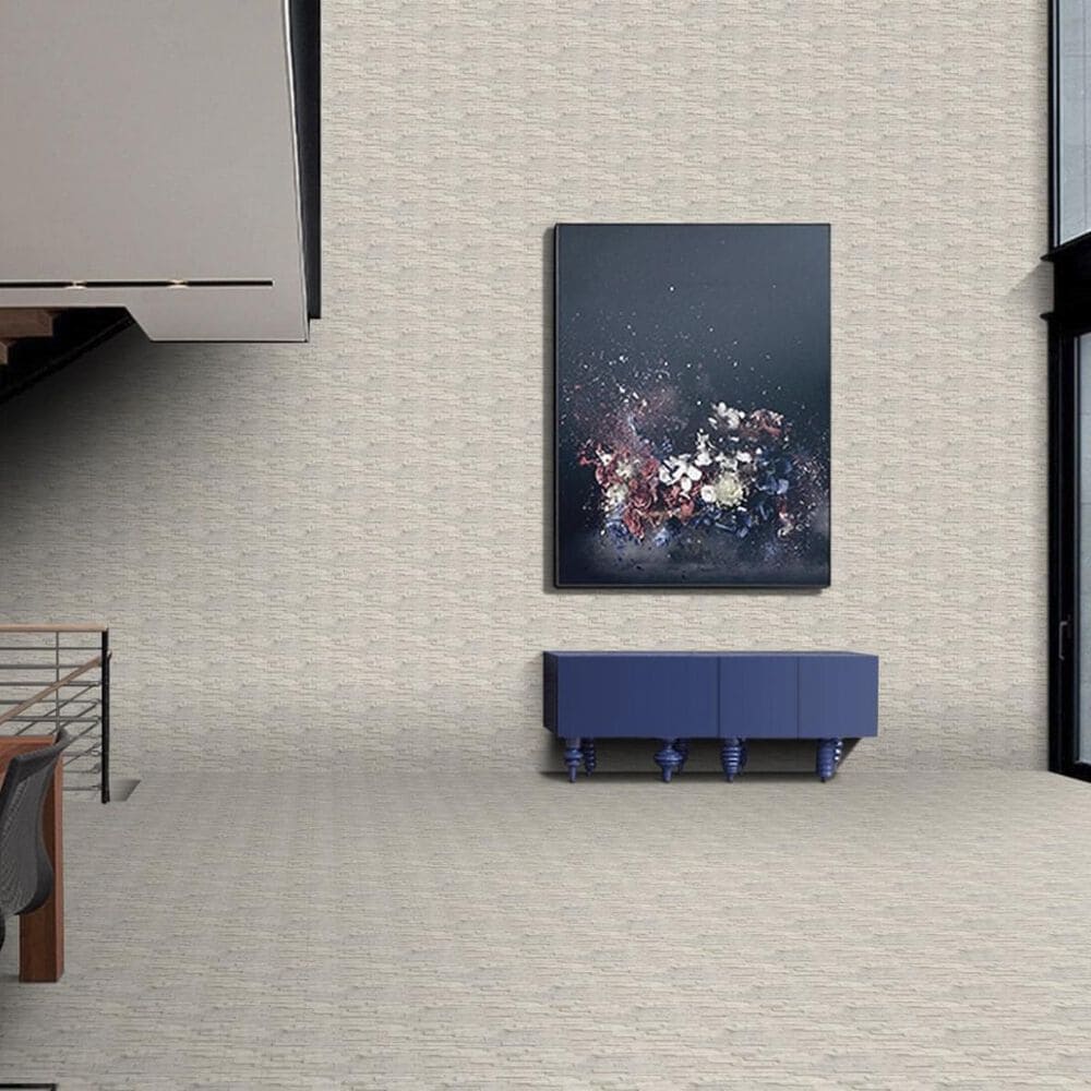 Emser Limestone Presidio Ivory 6" x 24" Natural Stone Mosaics Sheet, , large