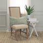 Rizzy Home 14" x 26" Striped Down Filled Lumbar Pillow in Green, , large