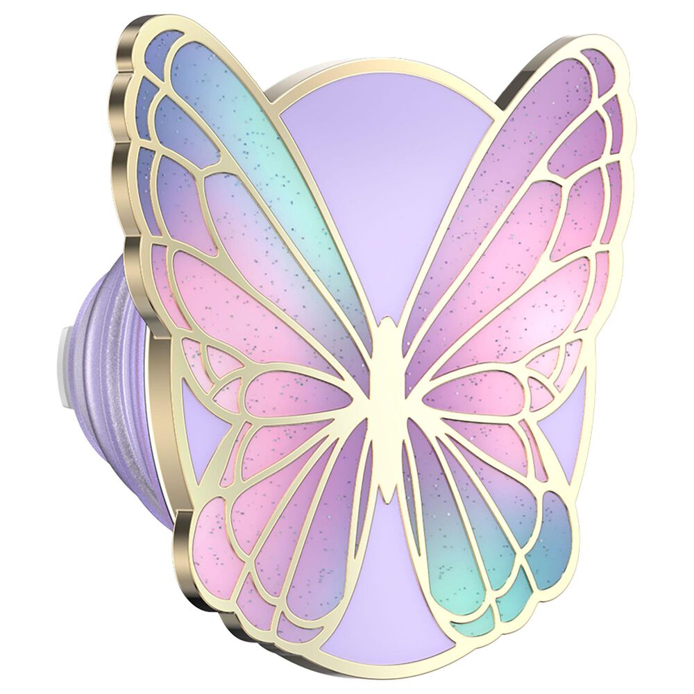 PopSockets MagSafe Circle PopGrip in Enamel Butterfly Prism, , large