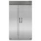 Sub Zero 28.4 Cu. Ft. Classic Side-By-Side Refrigerator with Tubular Handle in Stainless Steel, , large