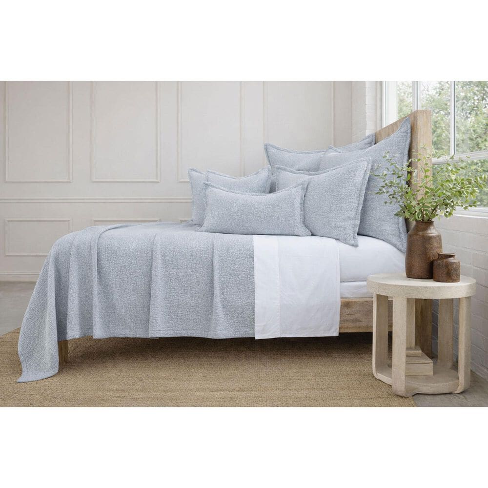 Pom Pom At Home Malibu King Sham in Light Blue, , large