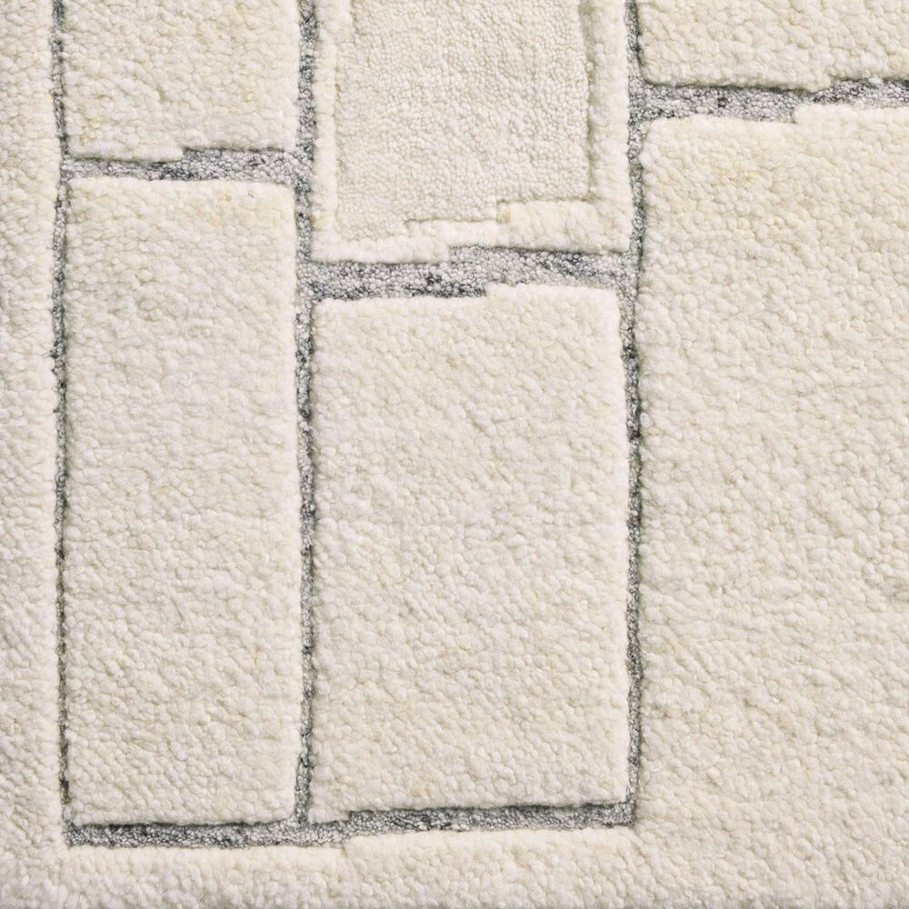 Loloi Octavia 4&#39; x 6&#39; Ivory and Slate Area Rug, , large