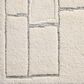 Loloi Octavia 4" x 6" Ivory and Slate Area Rug, , large