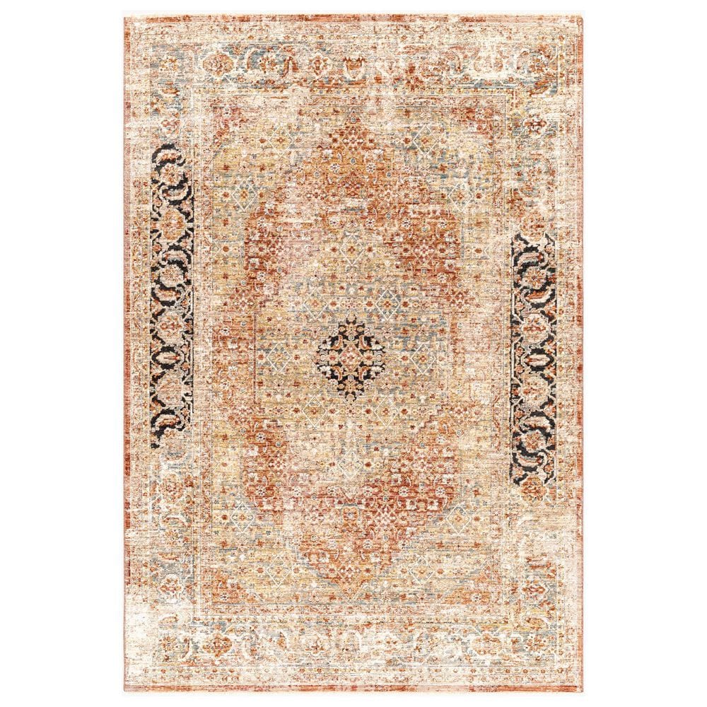 Surya Aspendos 10" x 13"11" Black, Burgundy, Burnt Orange, Charcoal, Cream, Dark Blue, Denim, Dusty Pink, Light Gray and Must Area Rug, , large