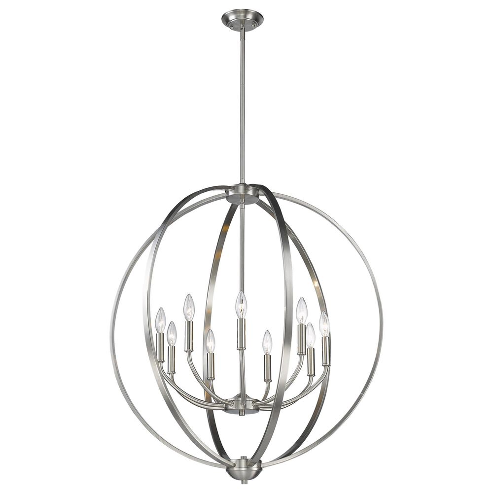 Golden Lighting Colson 9-Light Chandelier in Pewter, , large