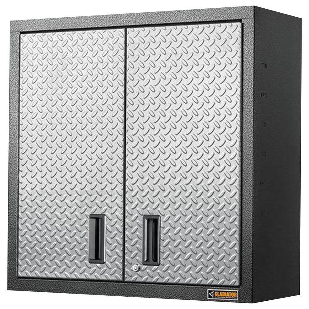 Gladiator Premier Pre-Assembled 30" Wall Gearbox in Silver Tread, , large