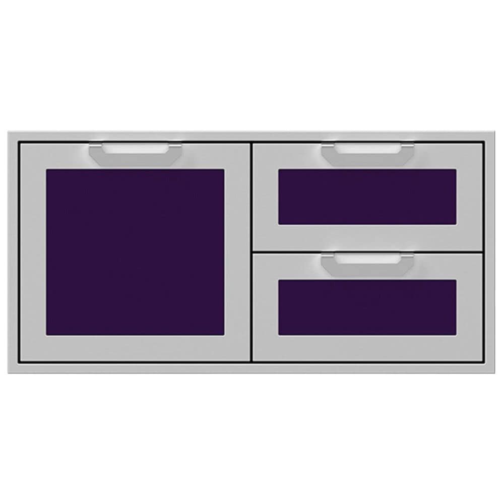 Hestan 42" Double Drawer and Storage in Lush, , large