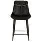 Linon Home Decor Elder 24" Counter Stool in Black, , large