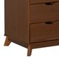 Linon Home Decor Polly 3-Drawer Nightstand in Walnut, , large