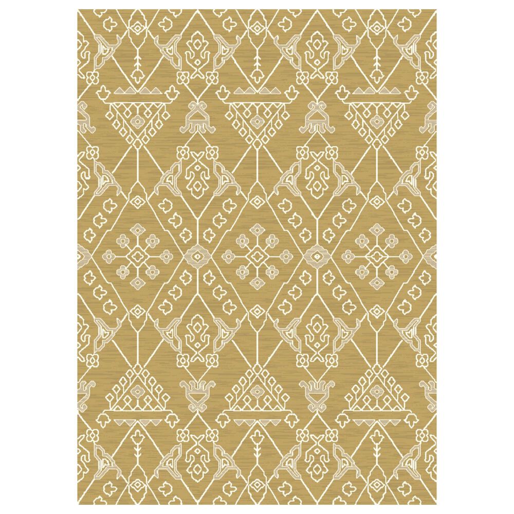 Balta Rugs Palgrave Trellis 7"10" x 10" Tan Area Rug, , large