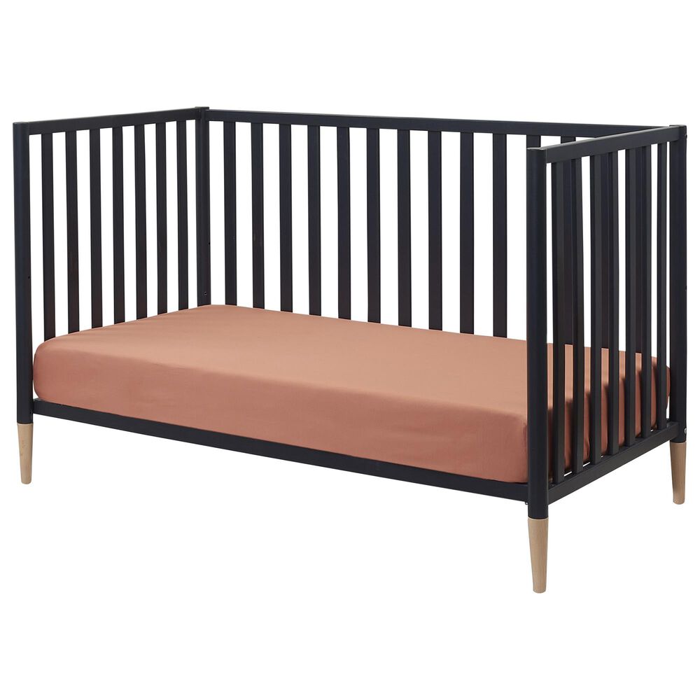 Sorelle Mia 3-In-1 Convertible Crib in Midnight and Natural, , large