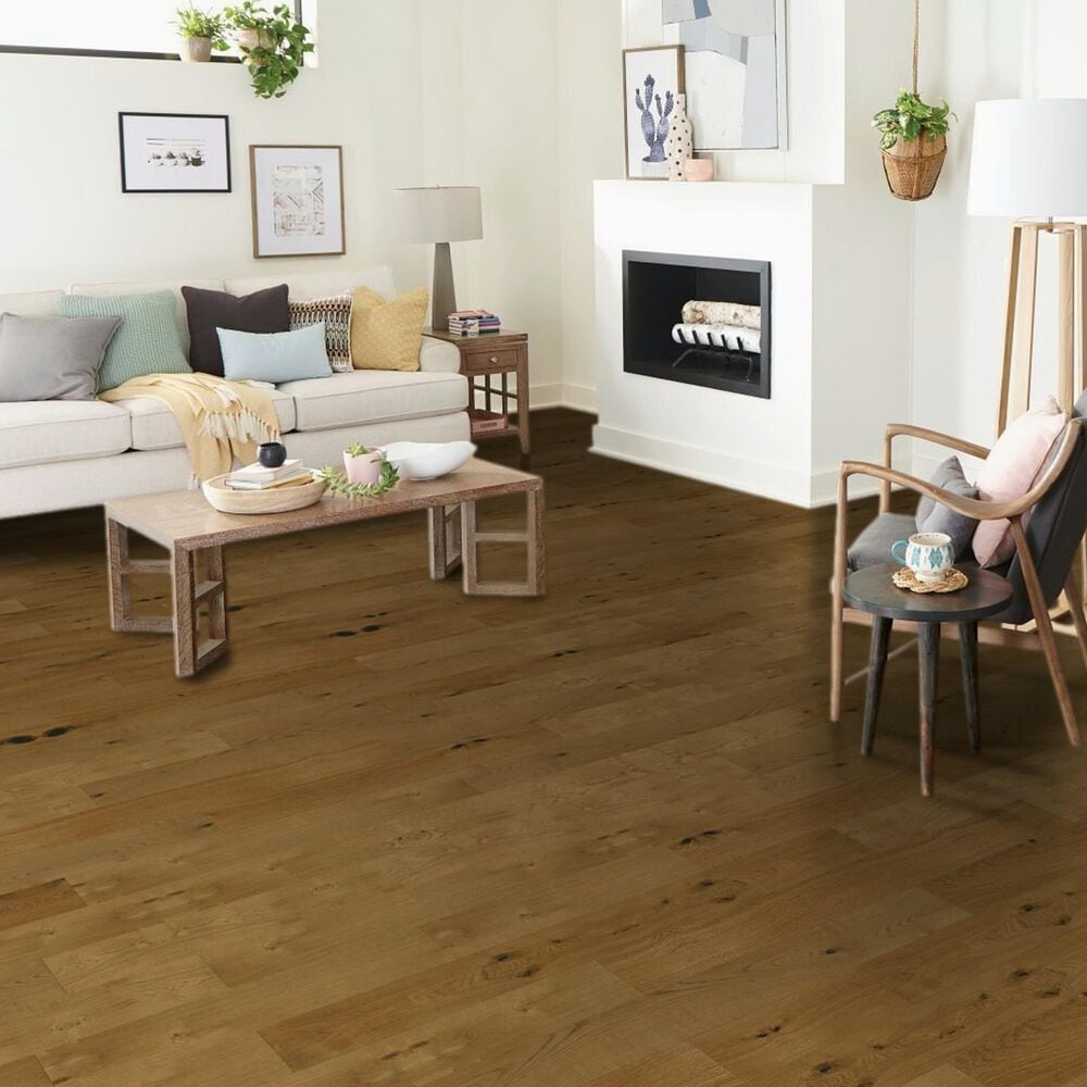Hartco TimberBrushed Gold Deep Etched Natural Oak Engineered Hardwood, , large