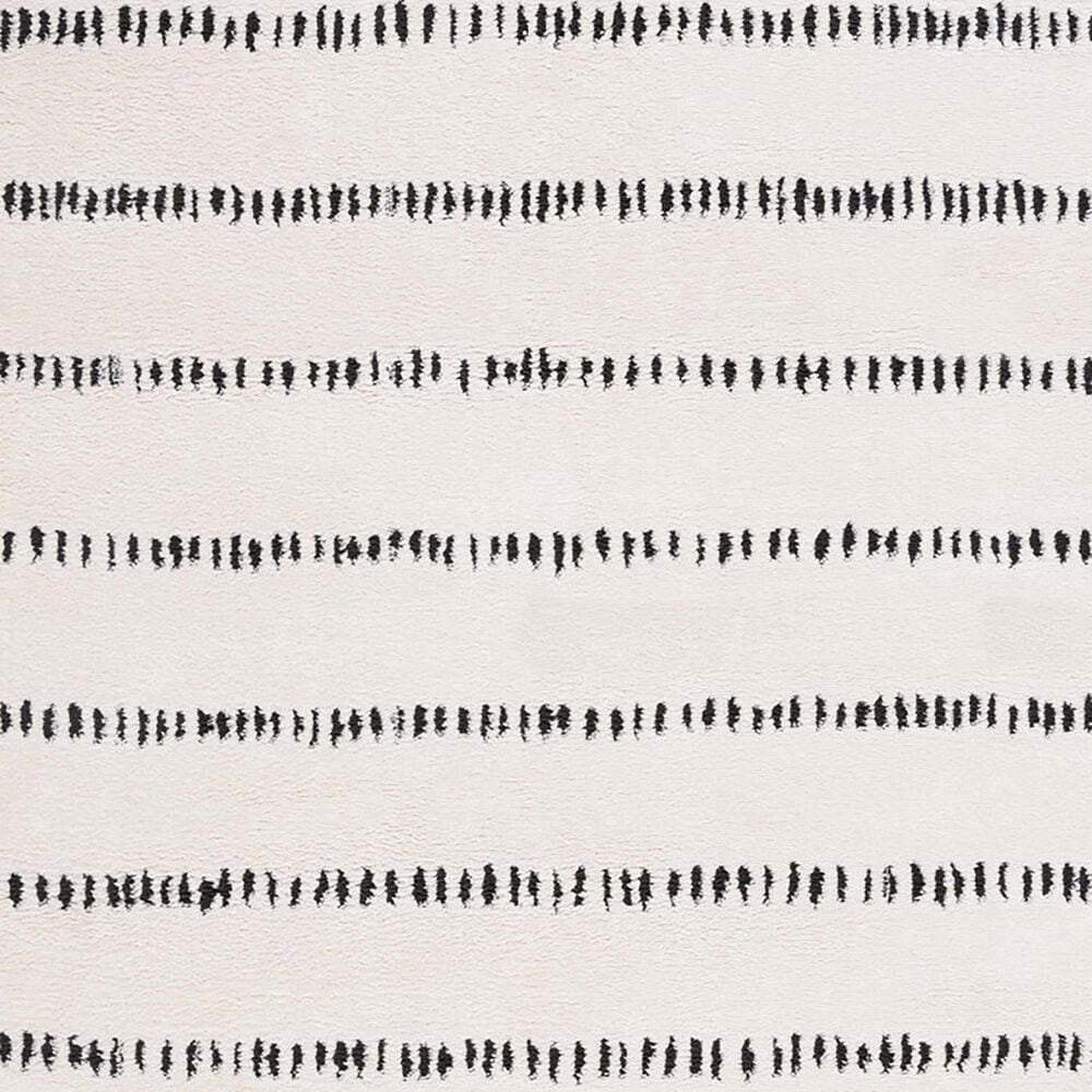 Safavieh Melody MEL114A 5&#39;3&quot; x 7&#39;6&quot; Ivory and Black Area Rug, , large