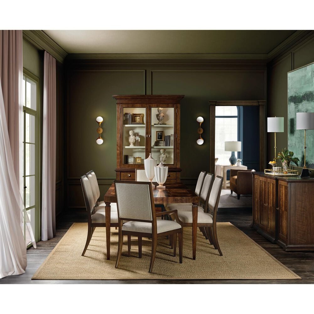 Hooker Furniture Archives Dining Table in Classic Walnut - Table Only, , large