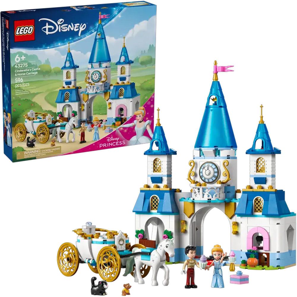 LEGO Disney Cinderella"s Castle & Horse Carriage, , large