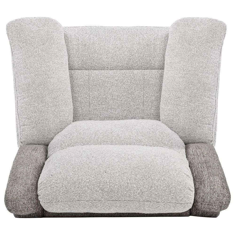 Linon Home Decor Wrenlee Manual Recliner in Tan and Beige, , large