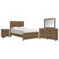 Ashley Broachmyn 4 Piece Full Panel Bedroom Set in Warm Auburn, , large