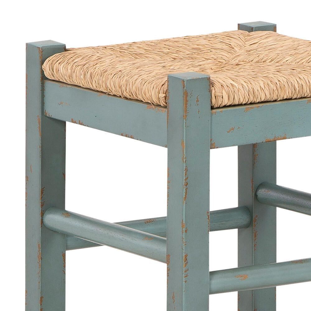 Ashley Mirimyn Counter Stool Set of 2 in Teal, , large