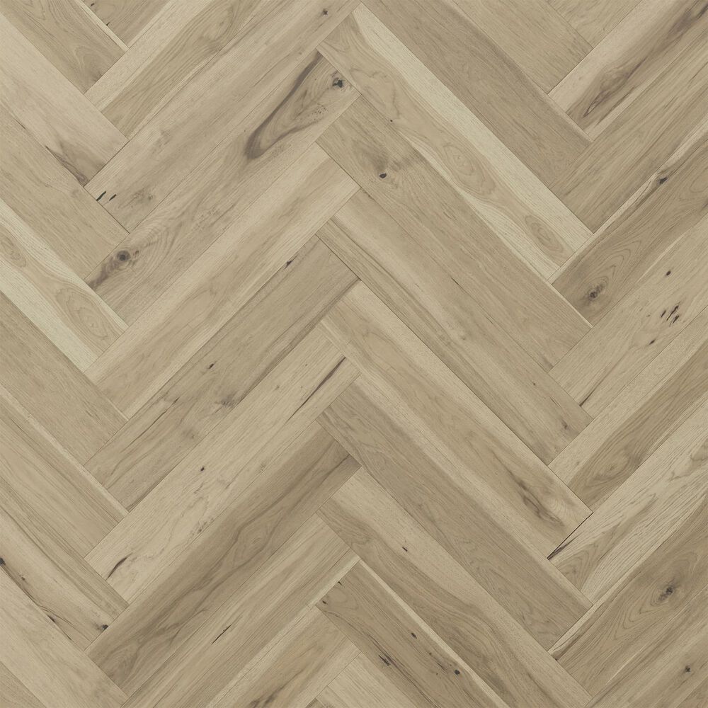 Mannington Maison Provence Herringbone Blanc Hickory Engineered Hardwood, , large