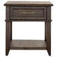 Belle Furnishings Mill Creek 1-Drawer End Table in Peppercorn, , large