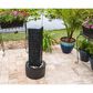 Kenroy Ridgeland Floor Fountain in Black, , large
