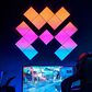Twinkly 5+1 Square Starter Blocks, 64 RGB Pixels, 6x6 in., Black, BT+WiFi, Gen II, IP20, , large