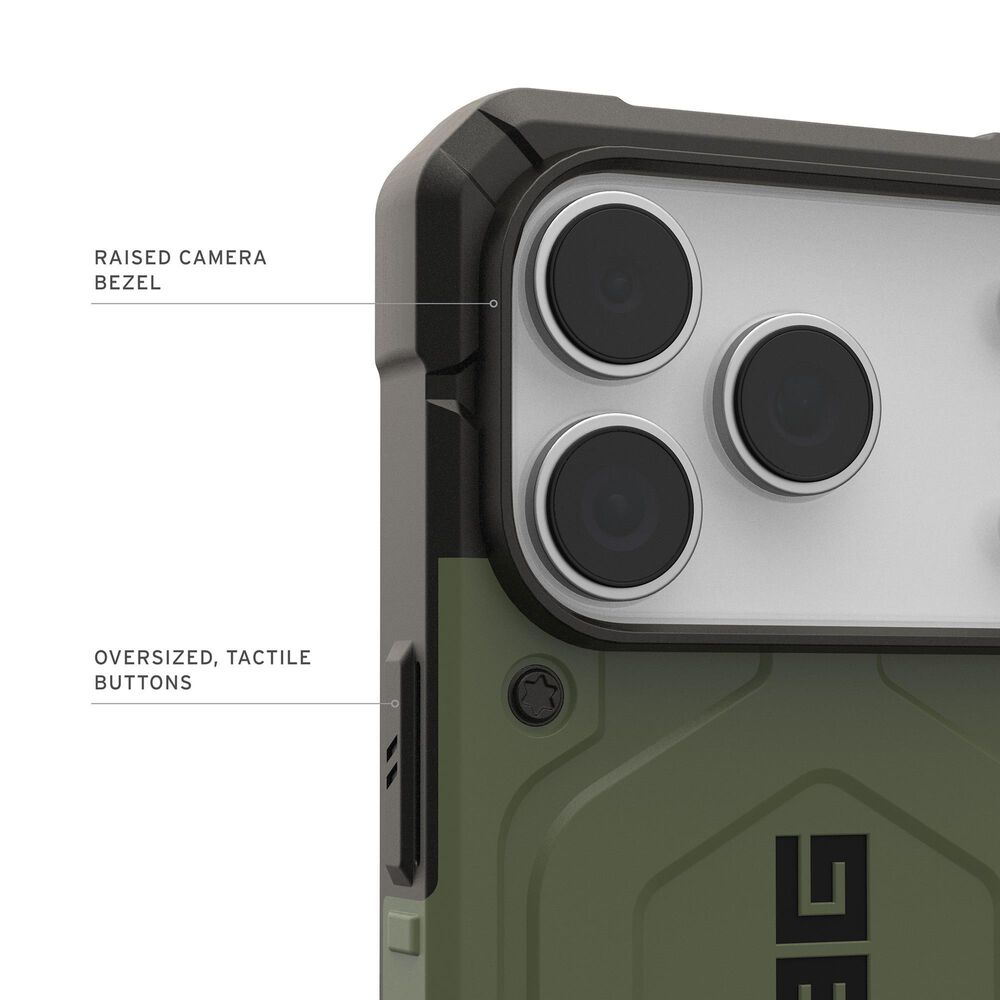 UAG Urban Armor Gear (uag) - Pathfinder Magsafe Case For Apple 2025 Iphone 6.3 Pro - Olive, , large