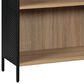 OSP Home Ace 2-Shelf Bookcase in Brown, , large