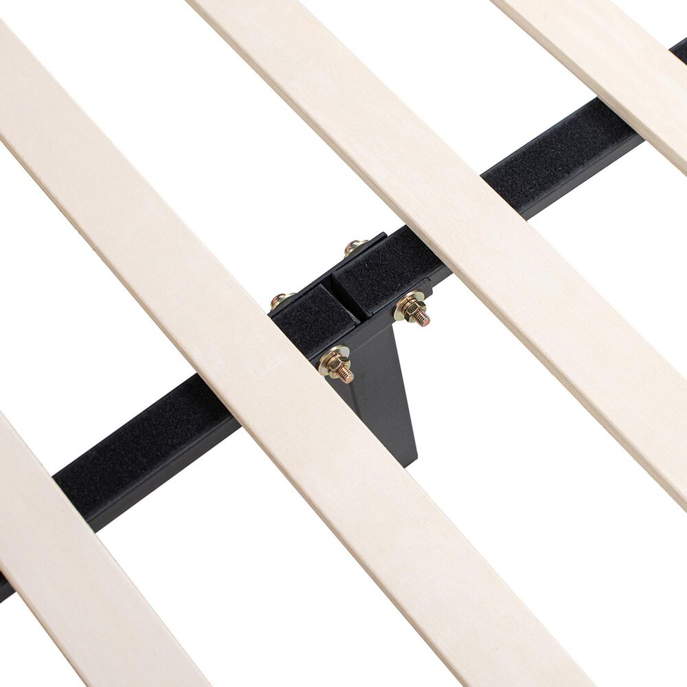 Jennifer Taylor Home Archie Puffy Grounded Queen Upholstered Platform Bed in Almond White, , large