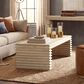 Jennifer Taylor Home Veda Coffee Table in Whitewashed Natural, , large