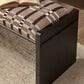 Four Hands Eros Accent Bench in Sandhill Cocoa, , large