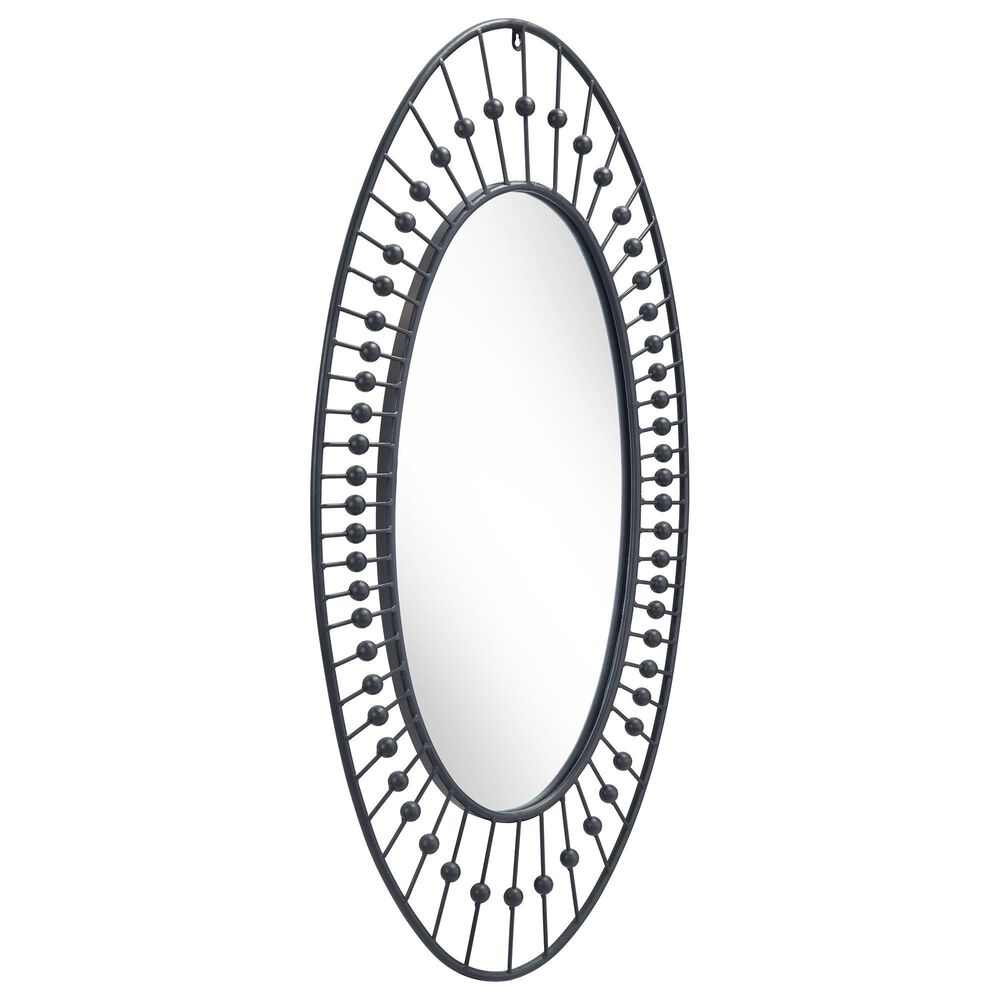 Zuo Modern Cusp Mirror in Black, , large