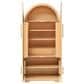 HOMLUX 72" Tall Arched Kitchen Pantry Cabinet in Natural, , large