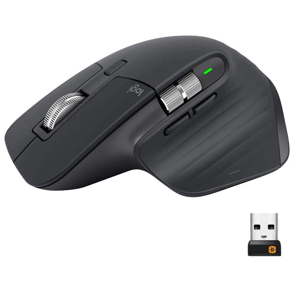 Logitech MX Master 3 Wireless Mouse in Graphite, , large