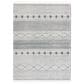 Safavieh Natura NAT856A 8" x 10" Ivory and Navy Area Rug, , large