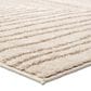 Jaipur Jaida Fantana 2"7" x 10" Gray Morn, Humus and Coconut Milk Runner, , large